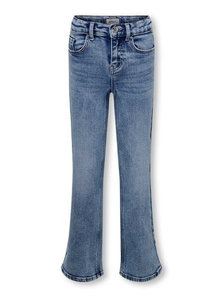 Kids ONLY Zomer jeans broek meisjes blauw - Wide Leg Fit - Kogjuicy Kids ONLY Zomer jeans broek meisjes blauw - Wide Leg Fit - KogjuicyMateriaal 79% Cotton