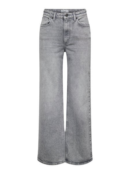 Kids ONLY Zomer jeans broek meisjes grijs - Wide Leg Fit - Kogjuicy Kids ONLY Zomer jeans broek meisjes grijs - Wide Leg Fit - KogjuicyMateriaal 79% Cotton