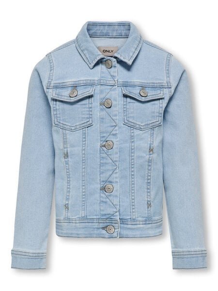 Kids ONLY Zomer spijkerjasje meisjes blauw - Kogsara Kids ONLY Zomer spijkerjasje meisjes blauw - KogsaraMateriaal 79% Cotton