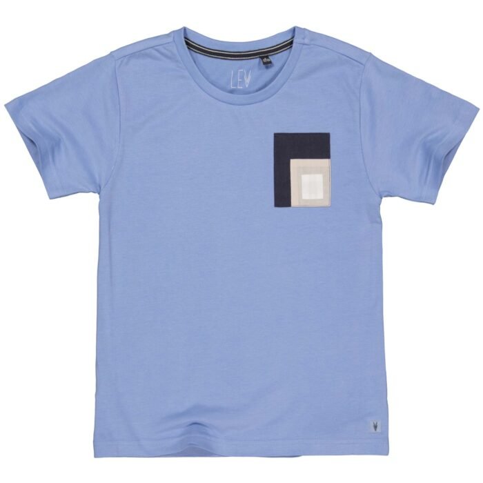 LEVV Jongens sweater - Kamil - Midden blauw LEVV Jongens sweater - Kamil - Midden blauwMateriaal 100% Cotton