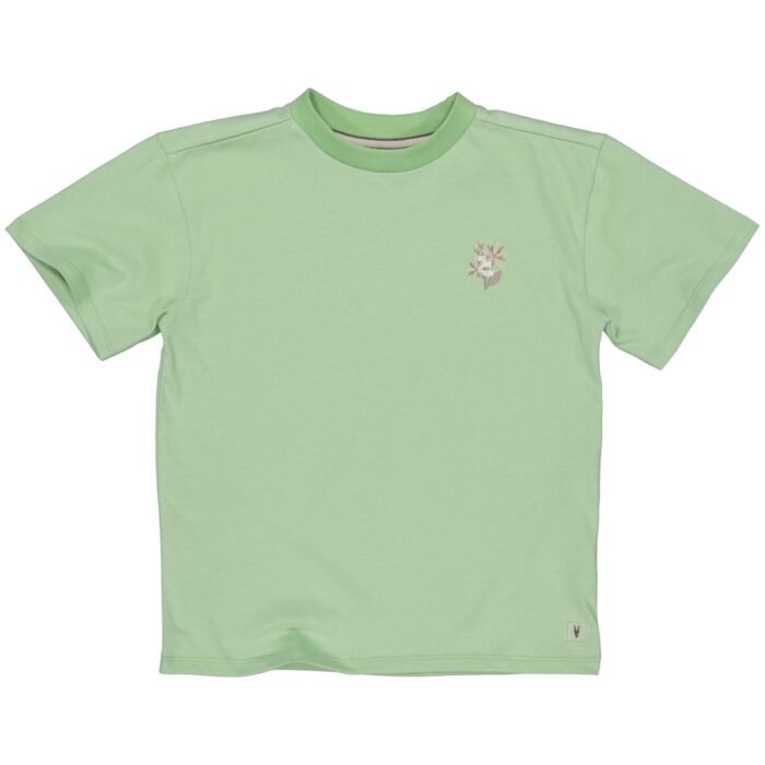LEVV Jongens t-shirt - Kami - Zacht groen LEVV Jongens t-shirt - Kami - Zacht groenMateriaal 100% Cotton