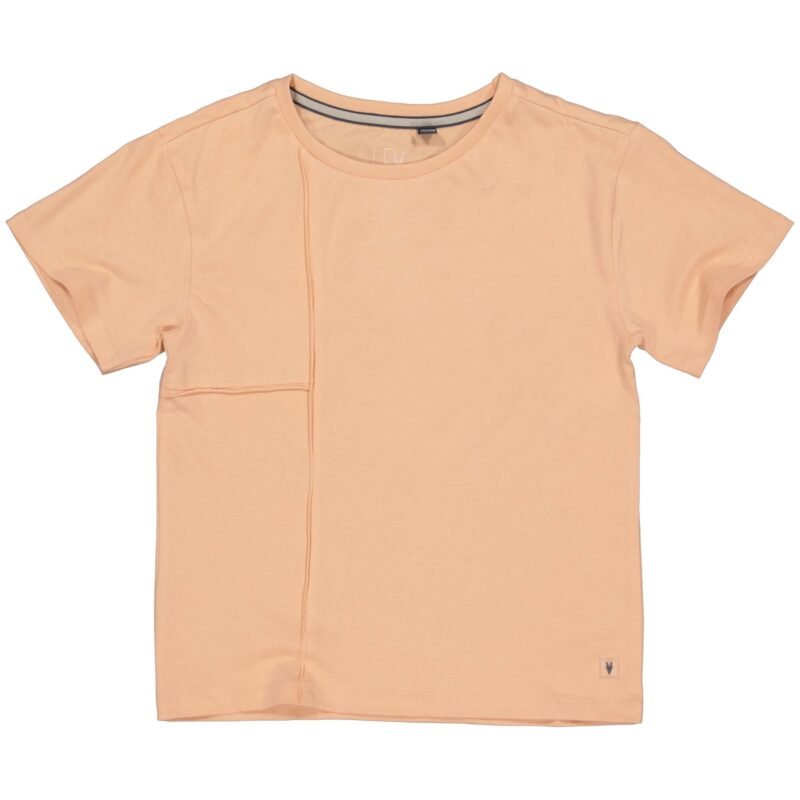 LEVV Jongens t-shirt - Keao - Licht koraal LEVV Jongens t-shirt - Keao - Licht koraalMateriaal 100% Cotton