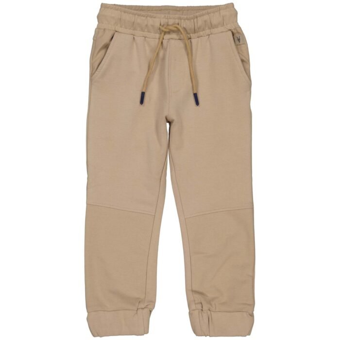 LEVV Little Jongens sweat broek - Miles - Taupe LEVV Little Jongens sweat broek - Miles - TaupeMateriaal 95% Cotton 5% Elastan