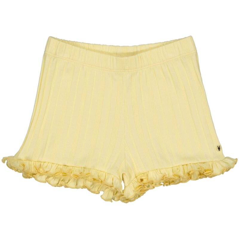 LEVV Little Meisjes short - Estrela - Vanille geel LEVV Little Meisjes short - Estrela - Vanille geel96%katoen/4%elasthaan