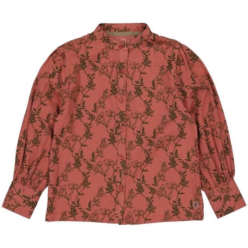LEVV Meisjes blouse - Fara - AOP bloemen olijf groen LEVV Meisjes blouse - Fara - AOP bloemen olijf groenMateriaal - 100% Cotton
