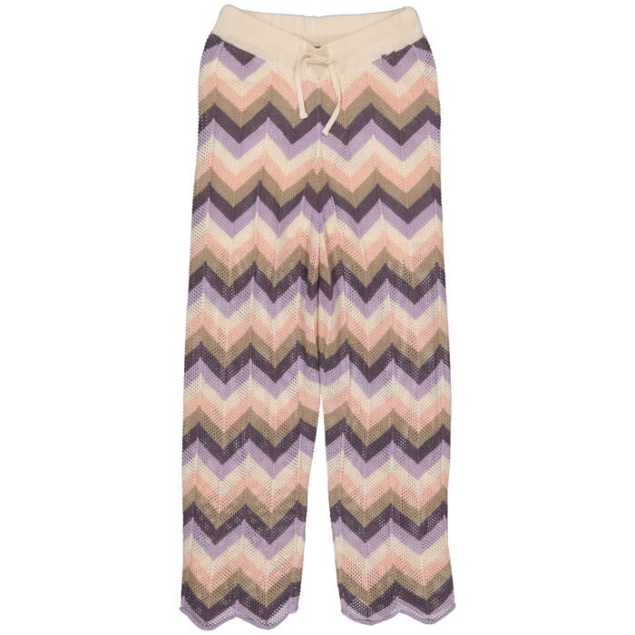 LEVV Meisjes broek - Kyra - AOP multi streep LEVV Meisjes broek - Kyra - AOP multi streepMateriaal 100% Cotton