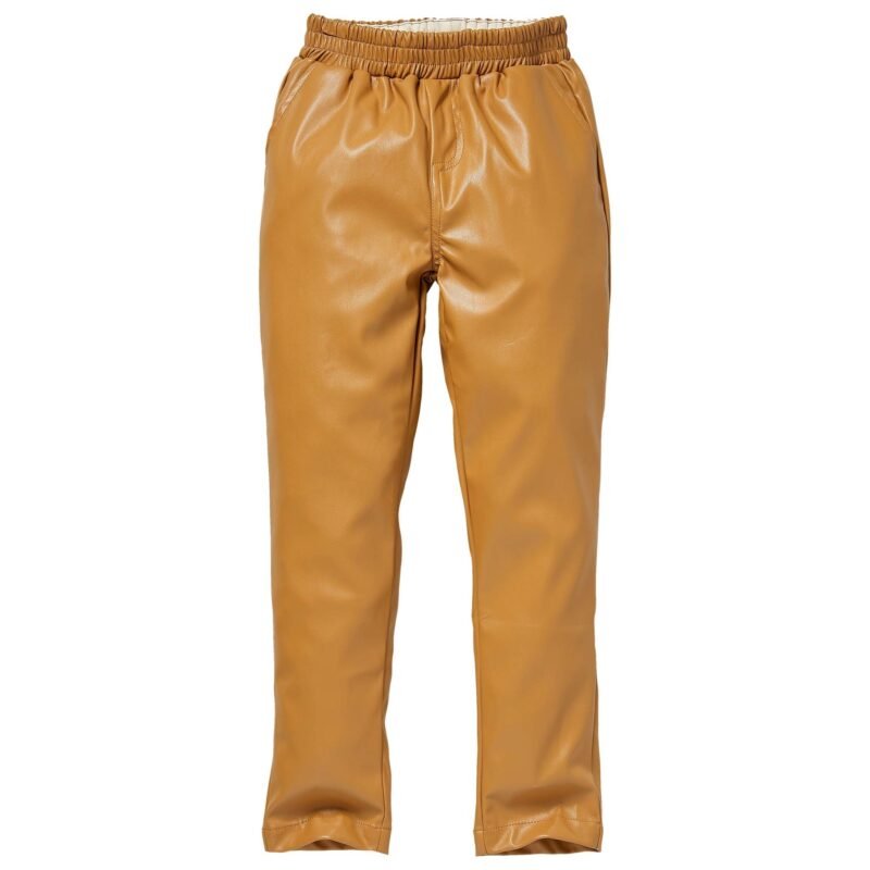 LEVV Meisjes broek - Rosina - Bruin caramel LEVV Meisjes broek - Rosina - Bruin caramel100% PU