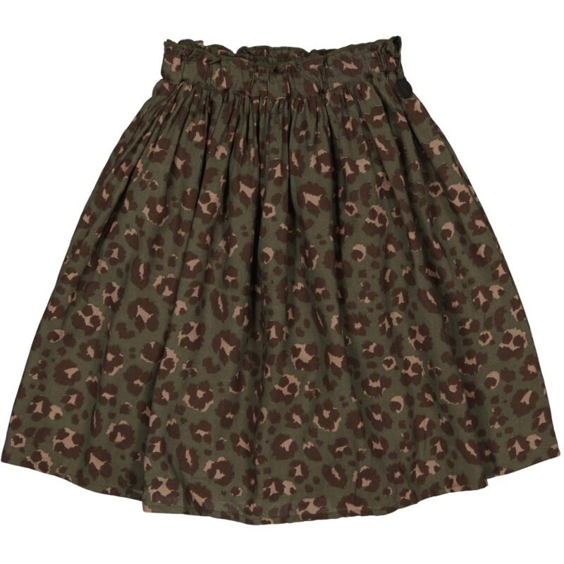 LEVV Meisjes rok - Annebel - AOP groen luipaard LEVV Meisjes rok - Annebel - AOP groen luipaard100% Viscose + 100% Katoen