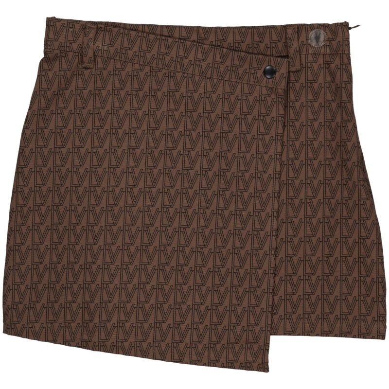 LEVV Meisjes rok - Frieda - AOP LVV bruin LEVV Meisjes rok - Frieda - AOP LVV bruinMateriaal - 100% Cotton