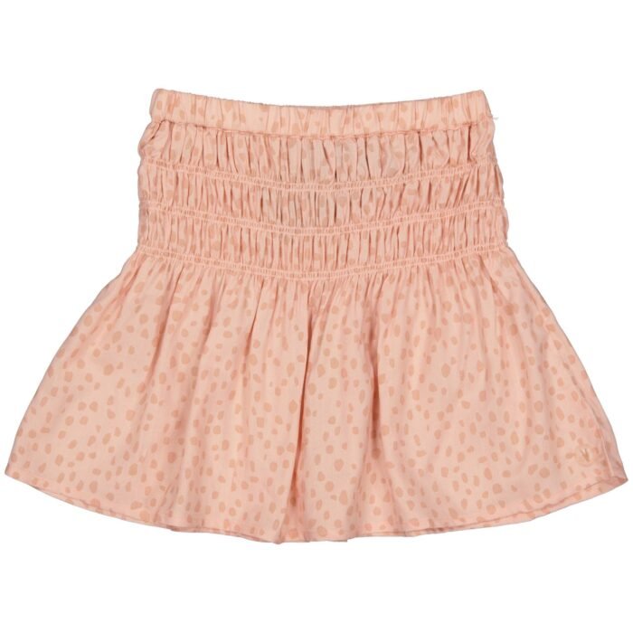 LEVV Meisjes rok - Klaasje - AOP roze stippen LEVV Meisjes rok - Klaasje - AOP roze stippenMateriaal 100% Viscose