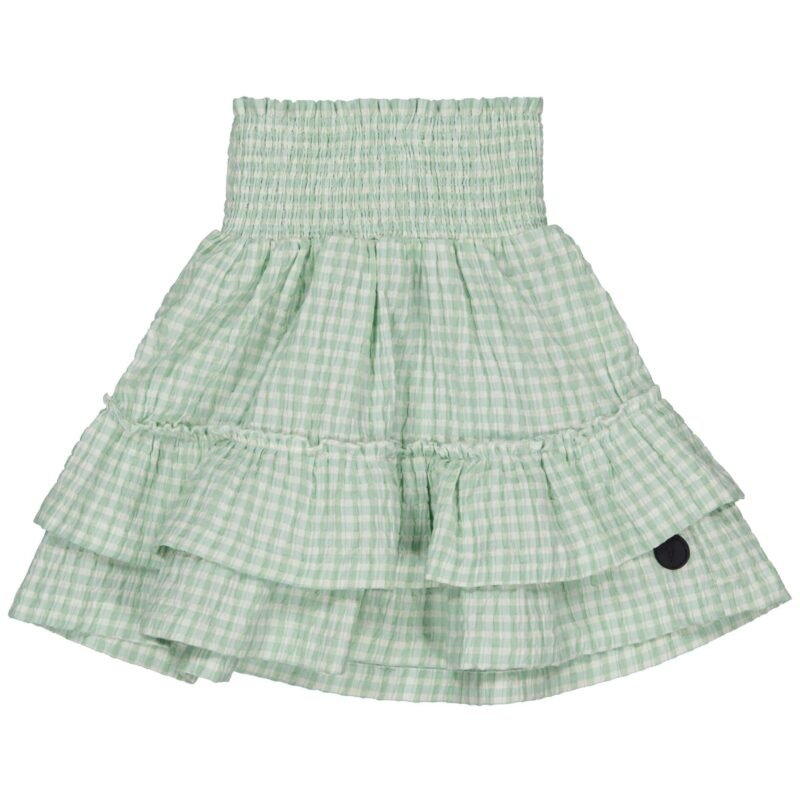 LEVV Meisjes rok - Tica - AOP Mint groen geruit LEVV Meisjes rok - Tica - AOP Mint groen geruit 100% Cotton