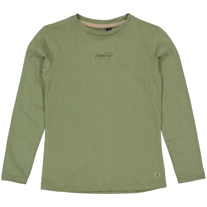 LEVV Meisjes shirt - Fanib - Olijf groen LEVV Meisjes shirt - Fanib - Olijf groenMateriaal - 100% Cotton