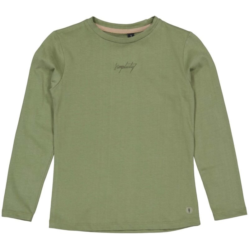 LEVV Meisjes shirt - Fanib - Olijf groen LEVV Meisjes shirt - Fanib - Olijf groenMateriaal - 100% Cotton
