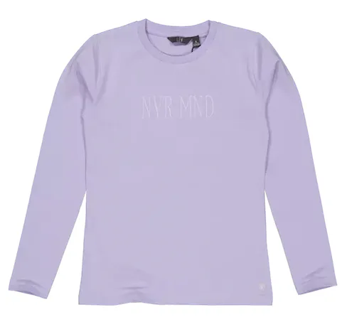 LEVV Meisjes shirt - Fieke - Lila LEVV Meisjes shirt - Fieke - LilaMateriaal - 95% Cotton / 5% Elasthan