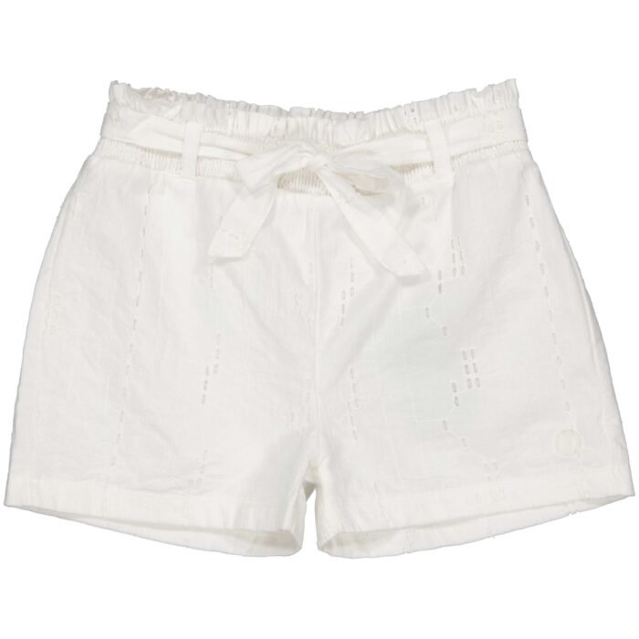 LEVV Meisjes short - Diona - Off wit LEVV Meisjes short - Diona - Off witBase fabric : 91% katoen