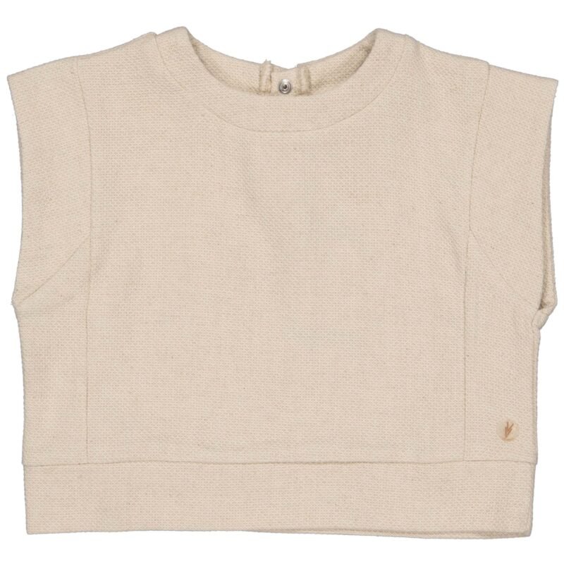 LEVV Meisjes spencer - Karol - Ivoor wit LEVV Meisjes spencer - Karol - Ivoor witMateriaal 74% Cotton 26% Linen