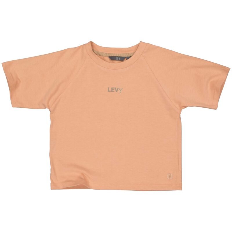 LEVV Meisjes t-shirt - Katie - Zacht koraal LEVV Meisjes t-shirt - Katie - Zacht koraalMateriaal 100% Cotton