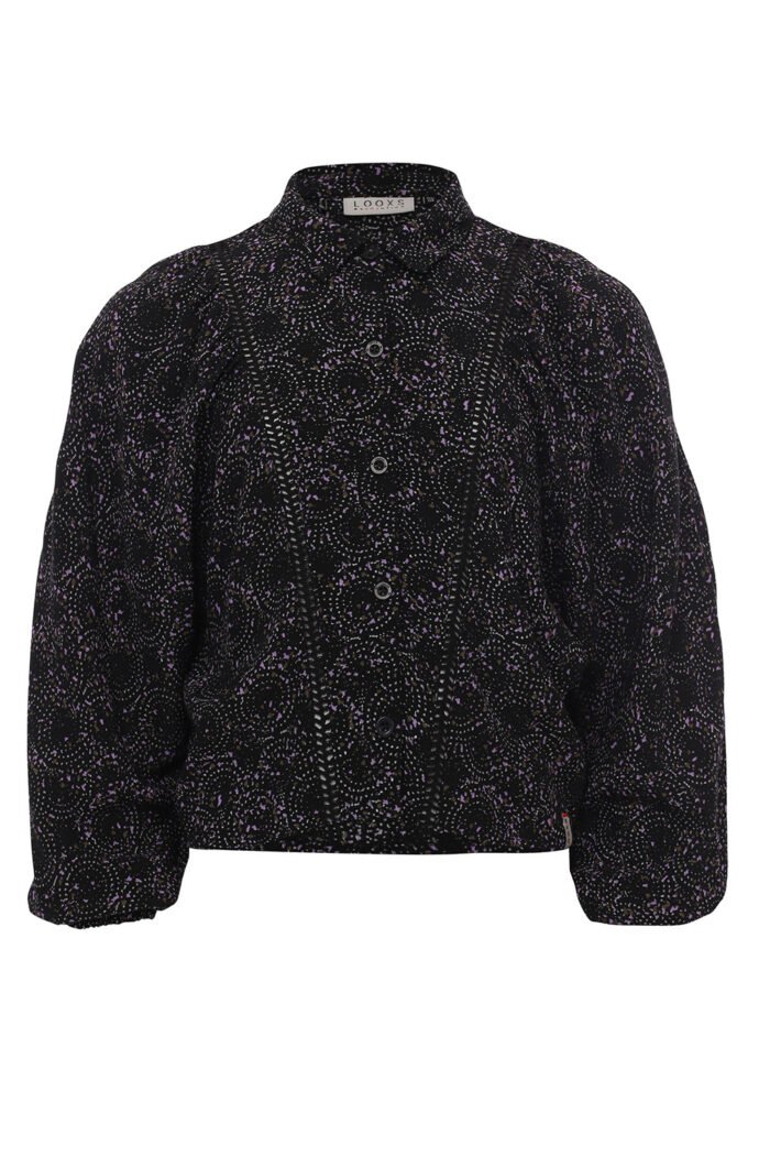 LOOXS 10sixteen Meisjes blouse - Amethyst paars LOOXS 10sixteen Meisjes blouse - Amethyst paars 100% Viscose