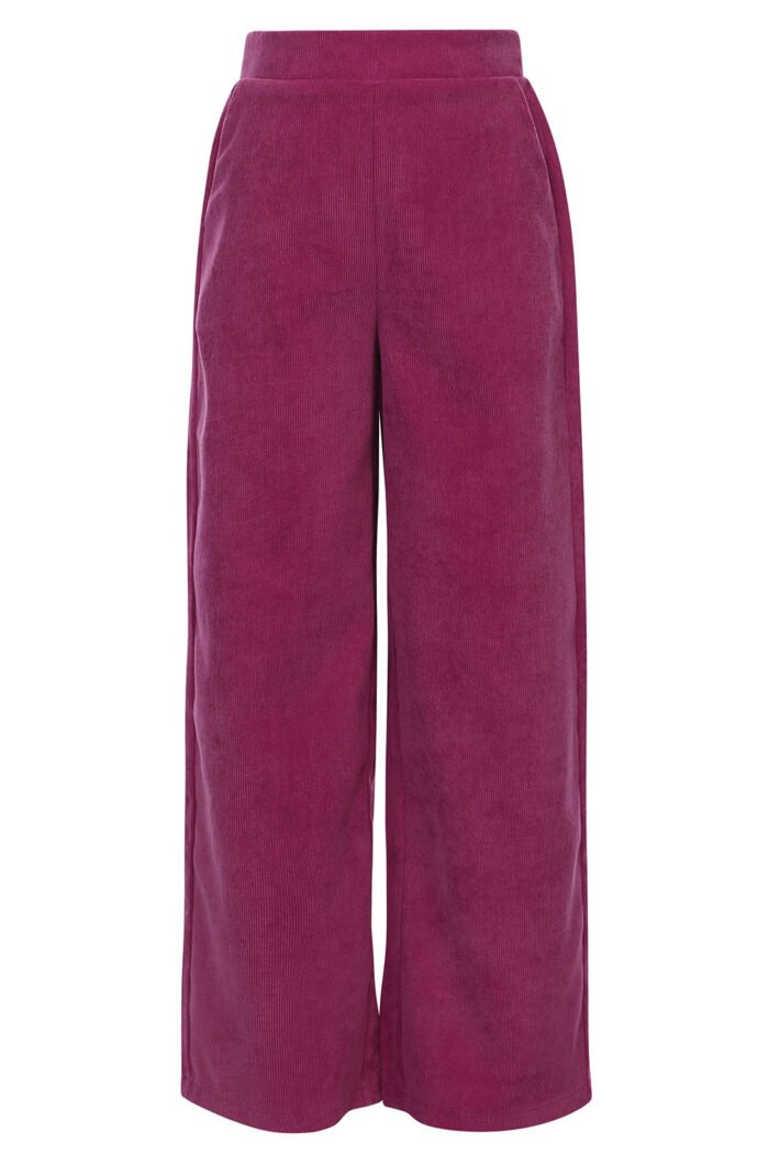 LOOXS 10sixteen Meisjes broek corduroy wide leg - Orchidee LOOXS 10sixteen Meisjes broek corduroy wide leg - OrchideeMateriaal 100% Polyester