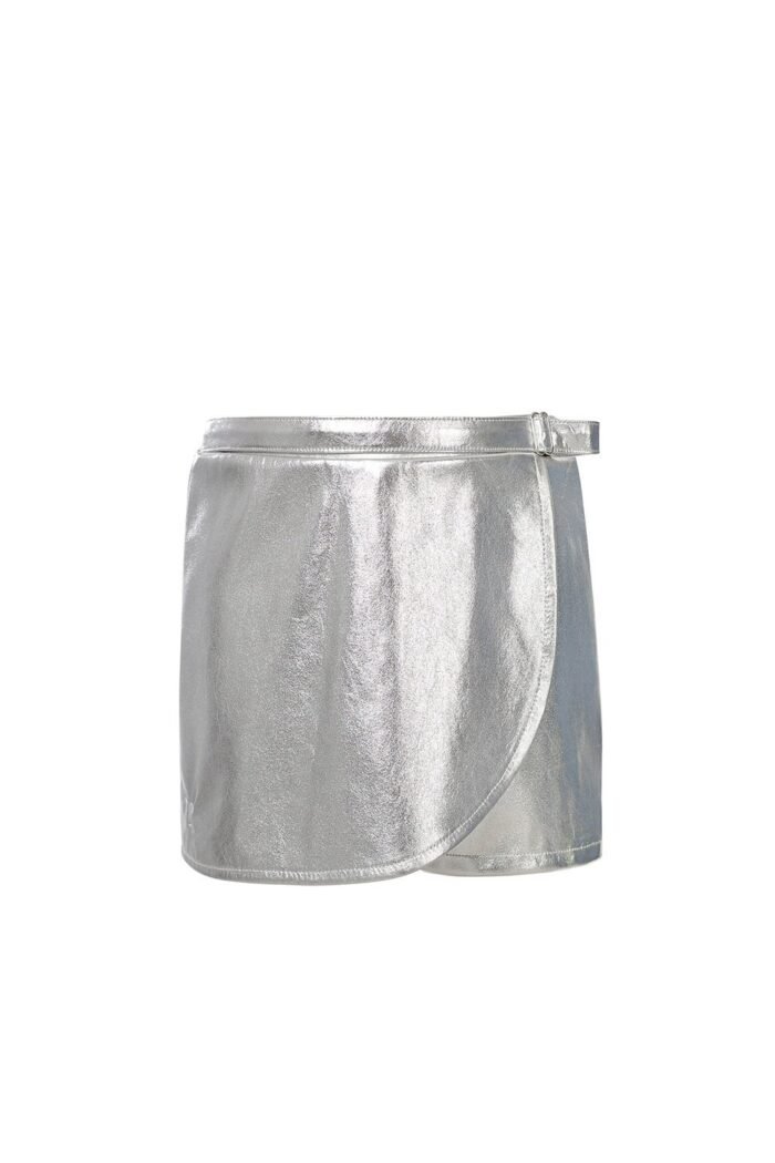 LOOXS 10sixteen Meisjes broek / rok - Zilver LOOXS 10sixteen Meisjes broek / rok - ZilverMateriaal 100% PU fake leather