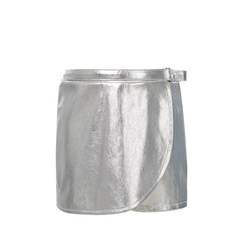LOOXS 10sixteen Meisjes broek / rok - Zilver LOOXS 10sixteen Meisjes broek / rok - ZilverMateriaal 100% PU fake leather