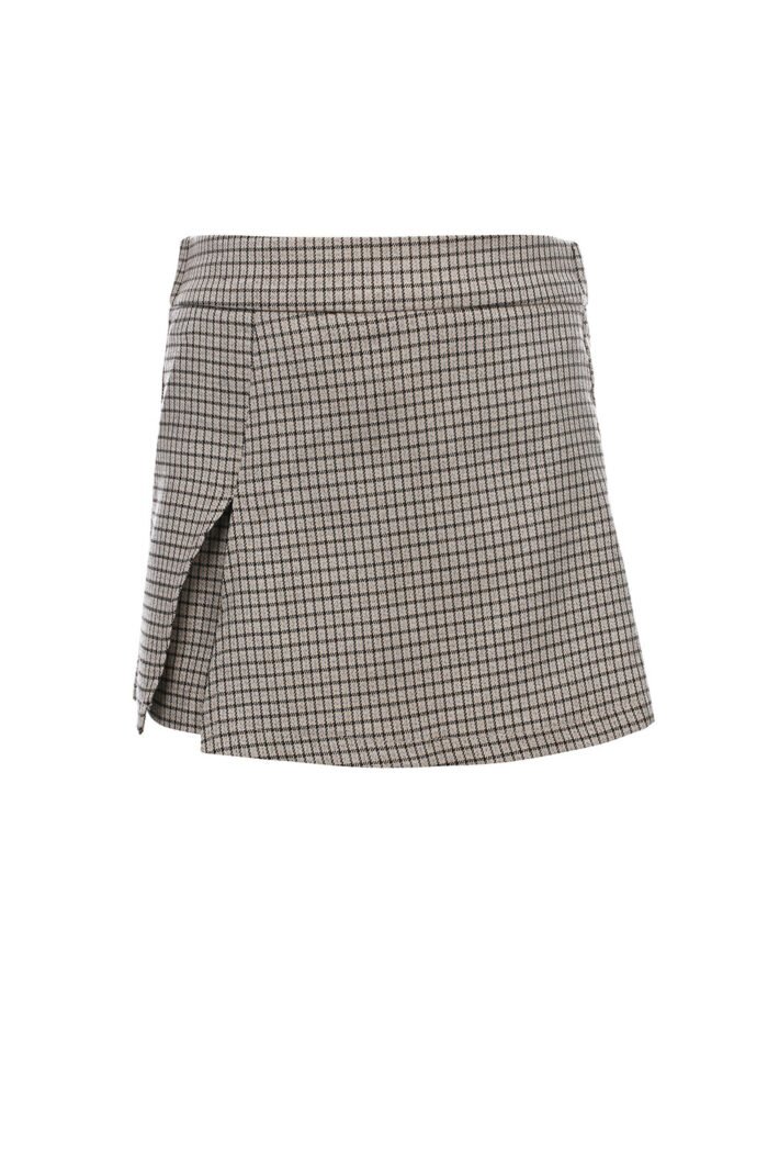 LOOXS 10sixteen Meisjes broek/rok - Blauw geruit LOOXS 10sixteen Meisjes broek/rok - Blauw geruitMateriaal 88% POLYESTER 8%VISCOSE 4%EA