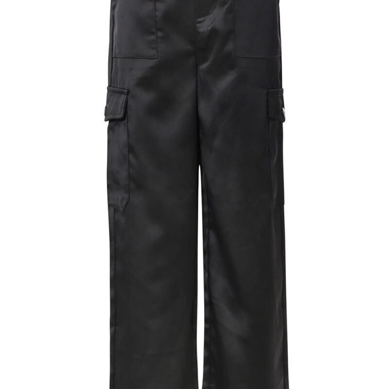 LOOXS 10sixteen Meisjes cargo broek - Zwart LOOXS 10sixteen Meisjes cargo broek - ZwartMateriaal 97% Polyester 3% Spandex