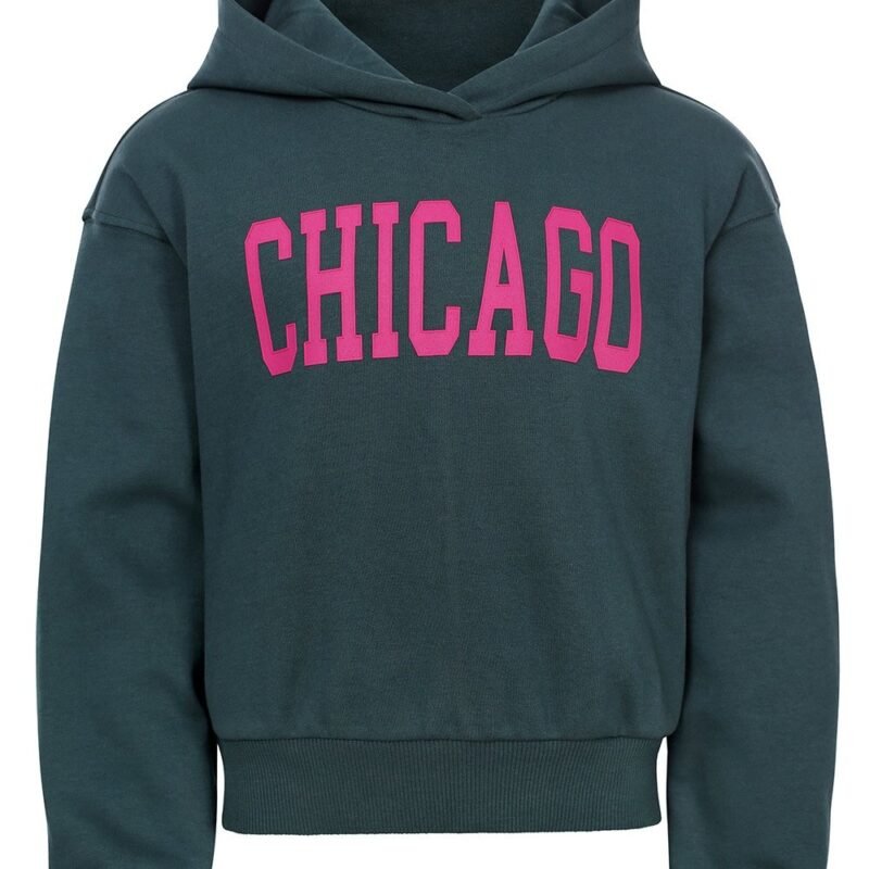 LOOXS 10sixteen Meisjes hoodie - Groen blauw LOOXS 10sixteen Meisjes hoodie - Groen blauwMateriaal 94% Cotton 6% elastan