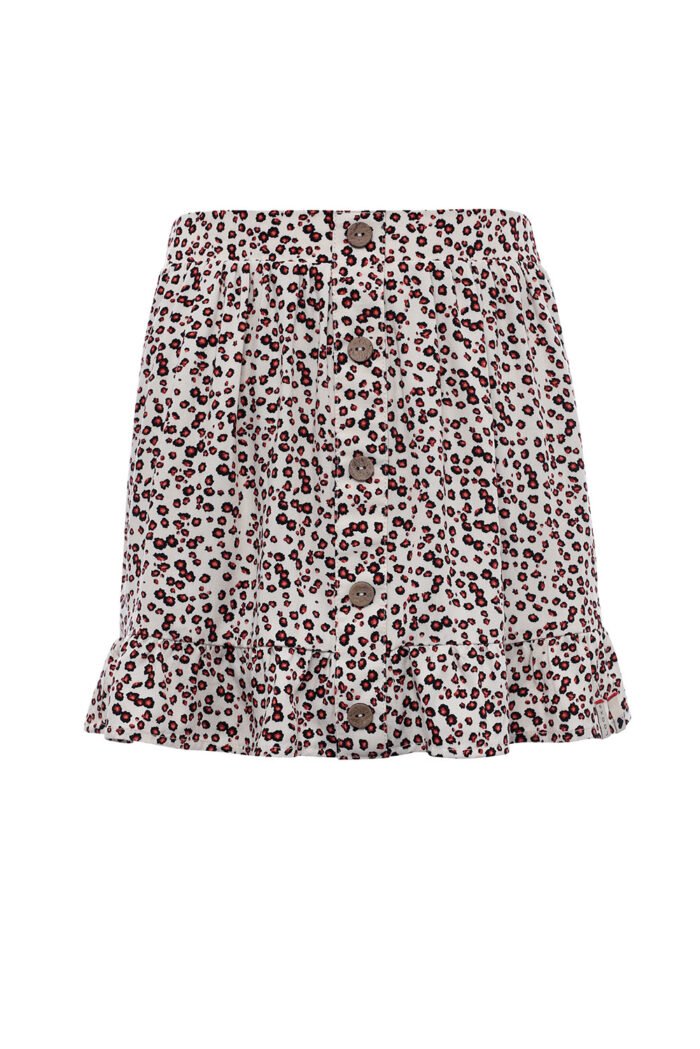 LOOXS 10sixteen Meisjes rok - Panter bloemen LOOXS 10sixteen Meisjes rok - Panter bloemen100% Viscose Twill