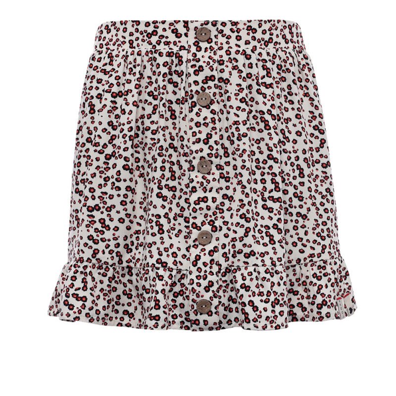LOOXS 10sixteen Meisjes rok - Panter bloemen LOOXS 10sixteen Meisjes rok - Panter bloemen100% Viscose Twill