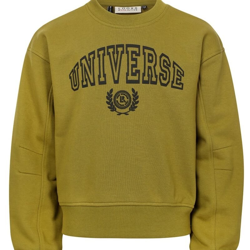 LOOXS 10sixteen Meisjes sweater - Mos groen LOOXS 10sixteen Meisjes sweater - Mos groenMateriaal 87% Cotton 13% Polyester