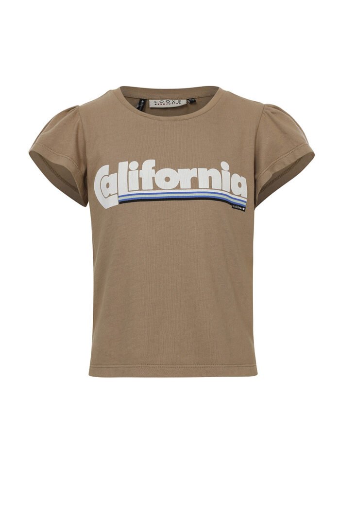 LOOXS 10sixteen Meisjes t-shirt - Aarde LOOXS 10sixteen Meisjes t-shirt - AardeMateriaal 100% Cotton