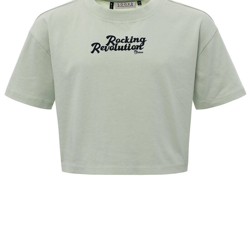 LOOXS 10sixteen Meisjes t-shirt - Pistache LOOXS 10sixteen Meisjes t-shirt - Pistache100% Cotton