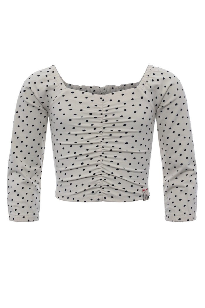 LOOXS 10sixteen Meisjes top - Cream LOOXS 10sixteen Meisjes top - Cream95% Cotton 5% ea