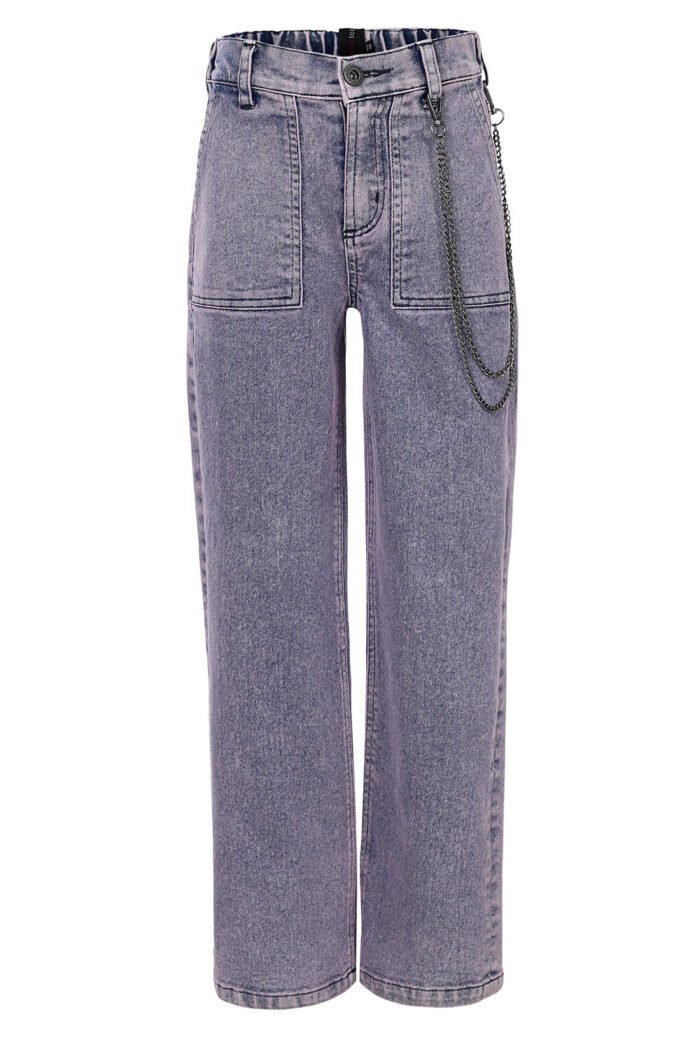 LOOXS 10sixteen Zomer jeans broek meisjes - Paars LOOXS 10sixteen Zomer jeans broek meisjes - PaarsMateriaal 74% Cotton 25% Polyester 1% Spandex
