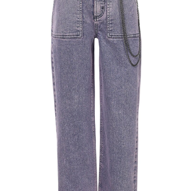 LOOXS 10sixteen Zomer jeans broek meisjes - Paars LOOXS 10sixteen Zomer jeans broek meisjes - PaarsMateriaal 74% Cotton 25% Polyester 1% Spandex