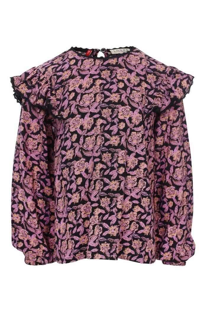 LOOXS Little Meisjes blouse print - Herfst bloemen LOOXS Little Meisjes blouse print - Herfst bloemenMateriaal 100% Viscose