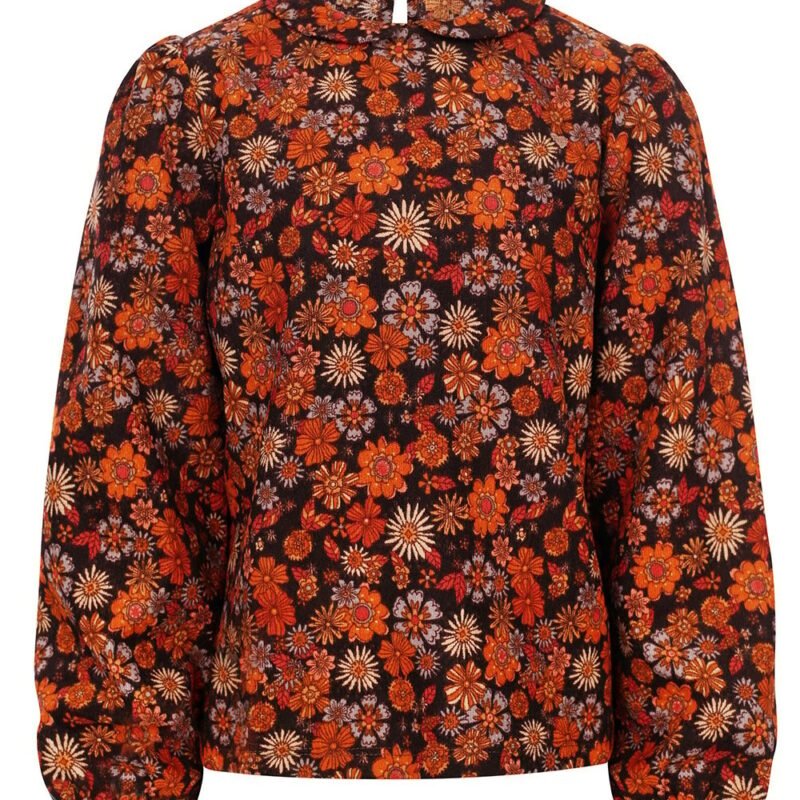LOOXS Little Meisjes blouse retro rib - Retro floral LOOXS Little Meisjes blouse retro rib - Retro floralMateriaal 90% Polyester 8% Nylon 2% Spandex