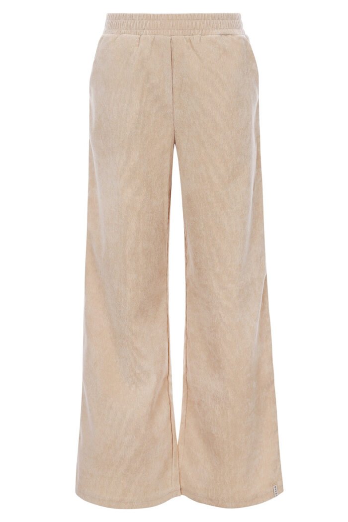 LOOXS Little Meisjes broek wide leg - Bisquit LOOXS Little Meisjes broek wide leg - BisquitMateriaal MINI RIB 100% POLYESTER