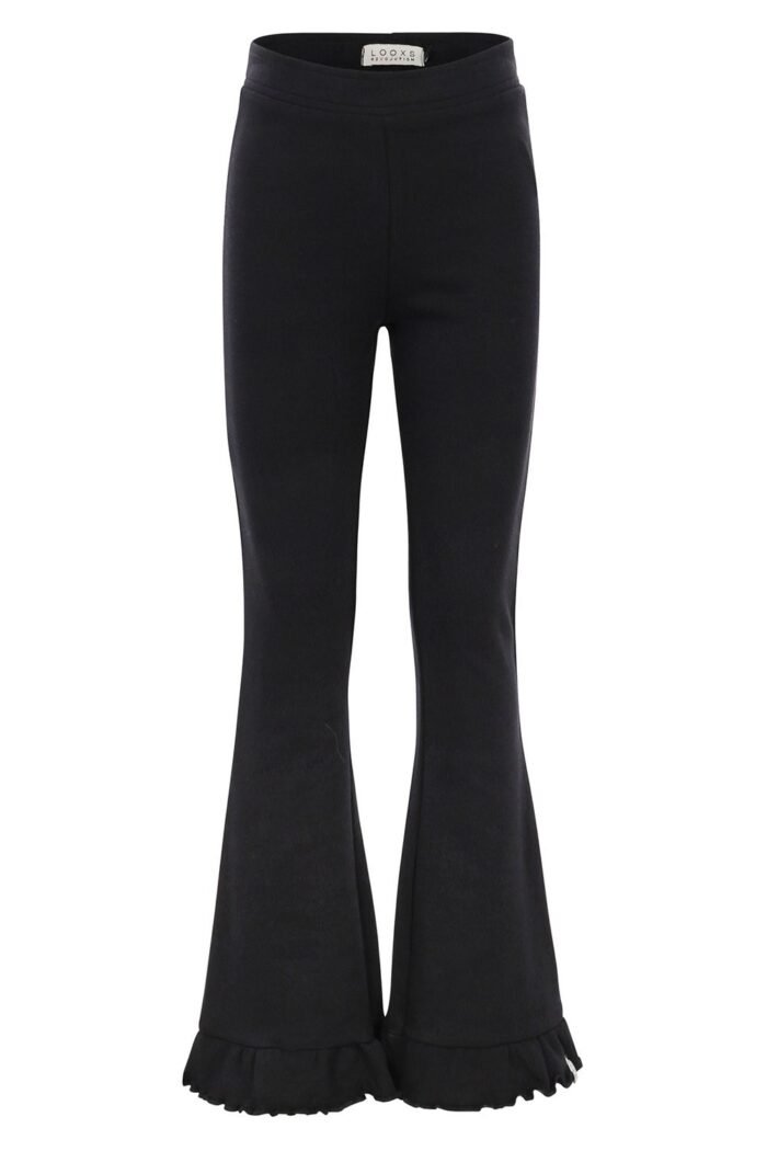 LOOXS Little Meisjes flair broek punta - Graphite LOOXS Little Meisjes flair broek punta - GraphiteMateriaal 94% Cotton 6% Lycra