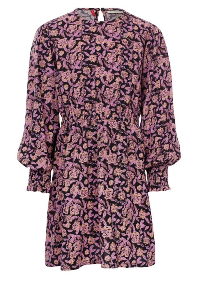 LOOXS Little Meisjes jurk print - Herfst bloemen LOOXS Little Meisjes jurk print - Herfst bloemenMateriaal 100% Viscose