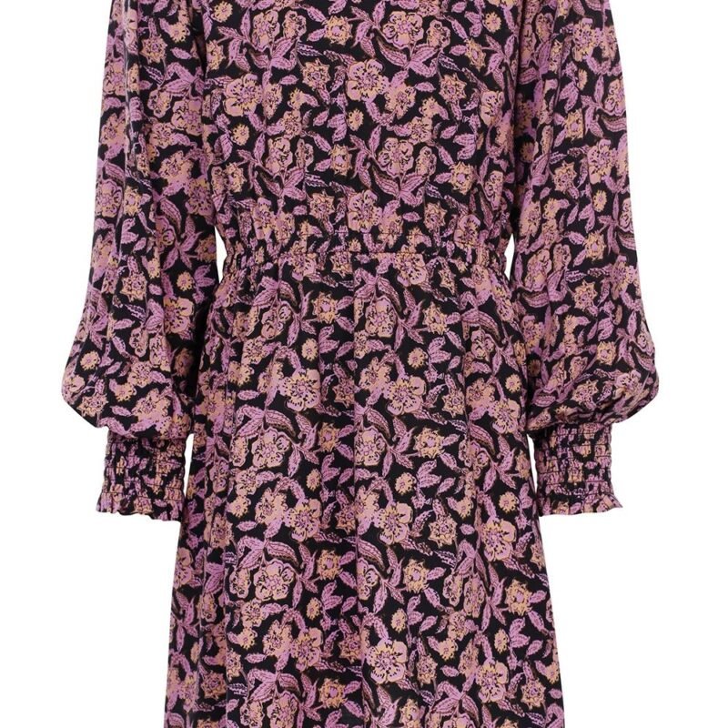 LOOXS Little Meisjes jurk print - Herfst bloemen LOOXS Little Meisjes jurk print - Herfst bloemenMateriaal 100% Viscose