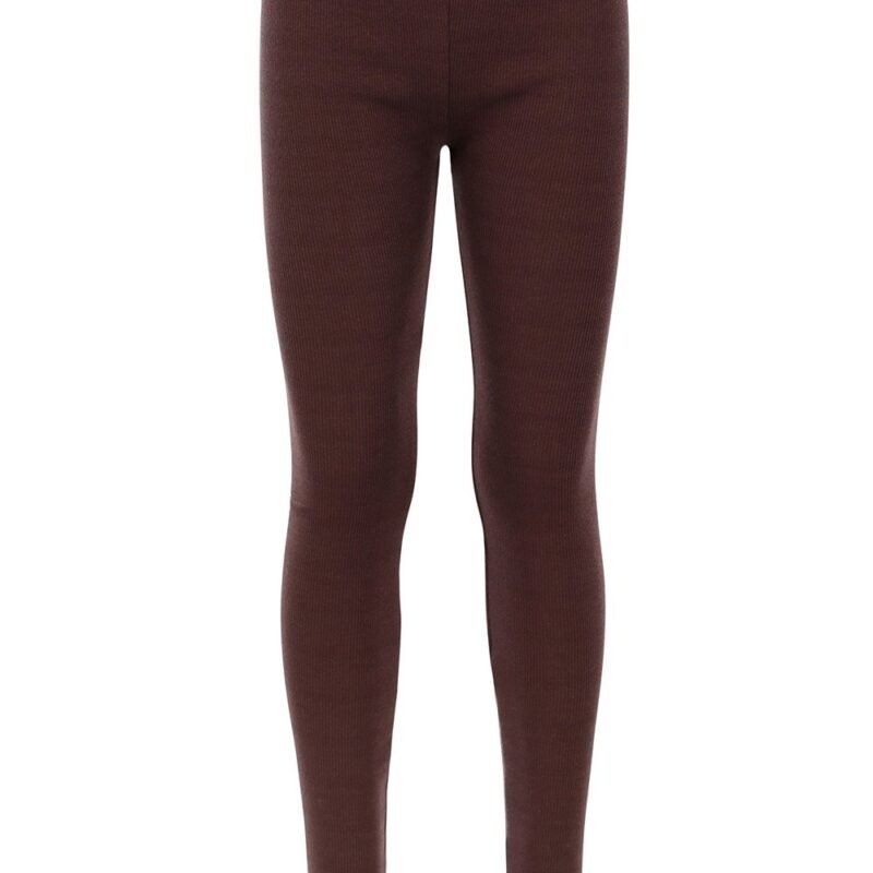 LOOXS Little Meisjes legging rib - Donker chocolade bruin LOOXS Little Meisjes legging rib - Donker chocolade bruinMateriaal 95% Cotton 5% spandex