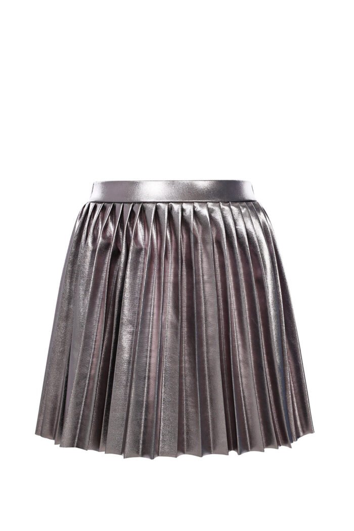 LOOXS Little Meisjes plooi rok metallic - Mink bruin LOOXS Little Meisjes plooi rok metallic - Mink bruinMateriaal 95% POLYESTER 5% SPANDEX
