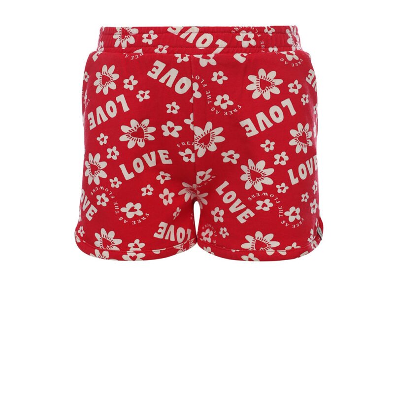 LOOXS Little Meisjes short - Lips AOP LOOXS Little Meisjes short - Lips AOPMateriaal 95% Cotton 5% elastan