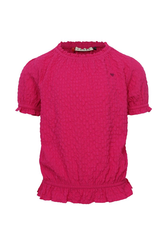 LOOXS Little Meisjes top - Hot roze LOOXS Little Meisjes top - Hot rozeMateriaal 100% polyester