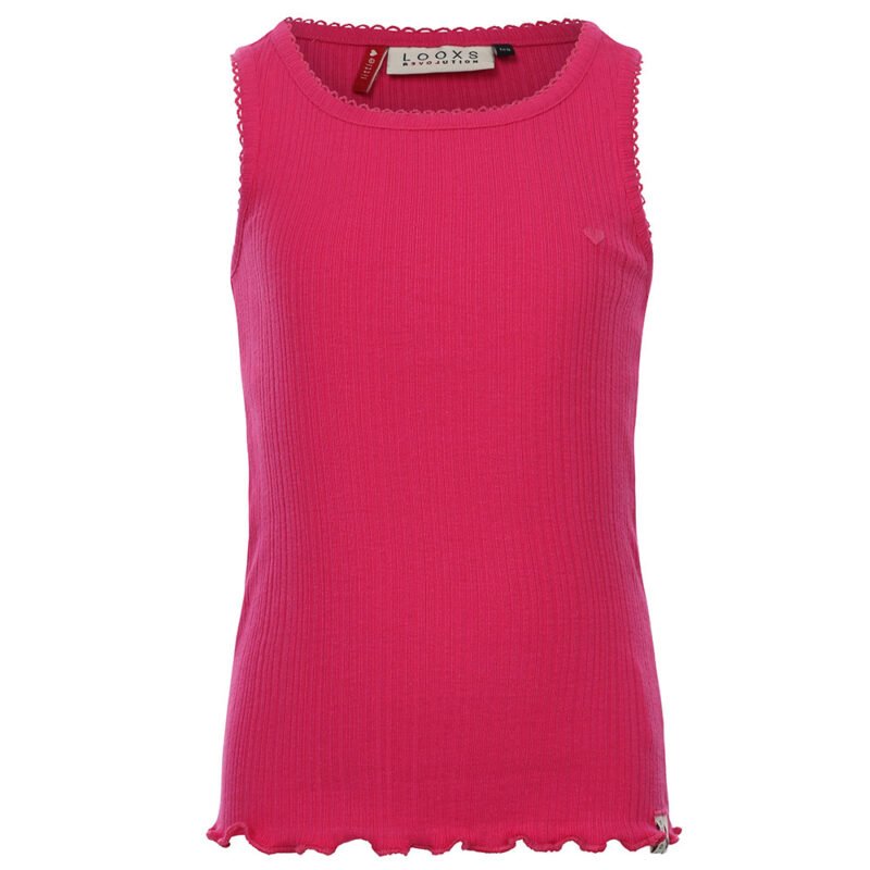 LOOXS Little Meisjes top - Mango LOOXS Little Meisjes top - MangoMateriaal 60% COTTON 40% POLYESTER IRREGULAR DROP
