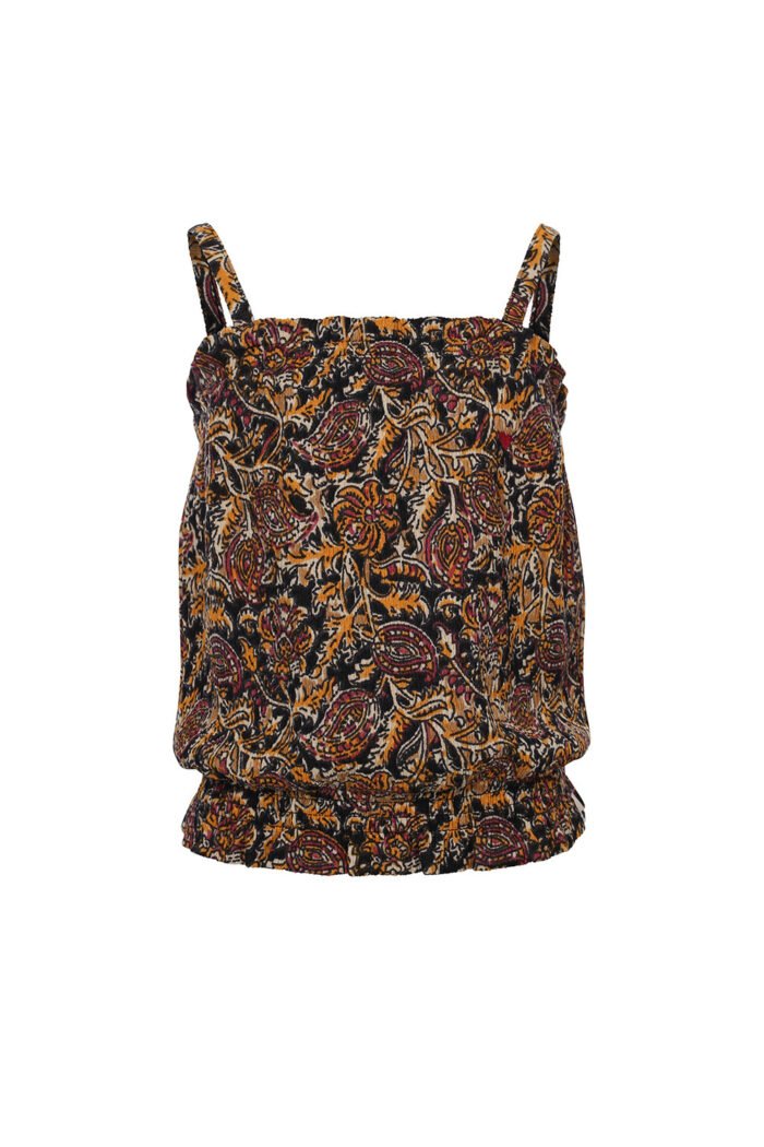 LOOXS Little Meisjes top crinkle - Blokprint bloemen LOOXS Little Meisjes top crinkle - Blokprint bloemenMateriaal Crinckle fabric 97% POLYESTER 3% SPANDEX 160 + AOP