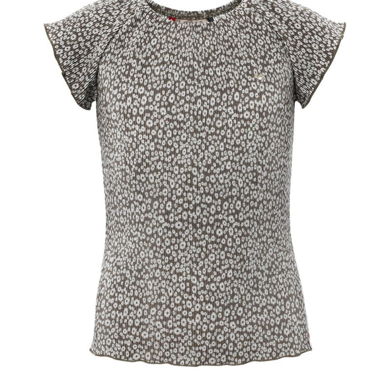 LOOXS Little Meisjes top plisse - Daisy AO LOOXS Little Meisjes top plisse - Daisy AO100% polyester