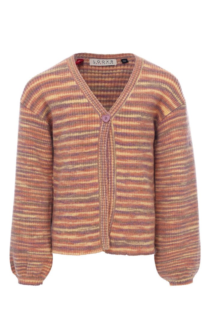 LOOXS Little Meisjes vest multicolor - Ombre streep LOOXS Little Meisjes vest multicolor - Ombre streepMateriaal 100% polyester